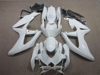 Weiß 08-10 Suzuki GSXR 600 Motorrad Verkleidung