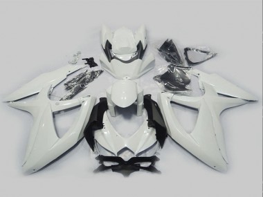 Weiß 08-10 Suzuki GSXR 750 Motorrad Verkleidung