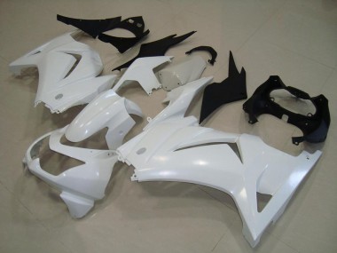 Weiß 08-12 Kawasaki ZX250R Motorrad Verkleidung