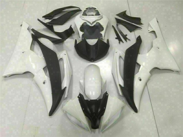 Weiß 08-16 Yamaha YZF R6 Motorrad Verkleidungen Weiß 08-16 Yamaha YZF R6 Motorrad Verkleidungen