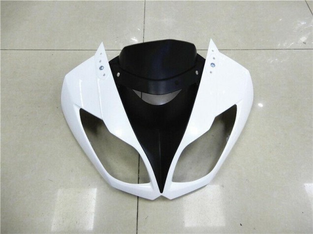Weiß 09-12 Kawasaki ZX6R Motorrad Verkleidung Weiß 09-12 Kawasaki ZX6R Motorrad Verkleidung