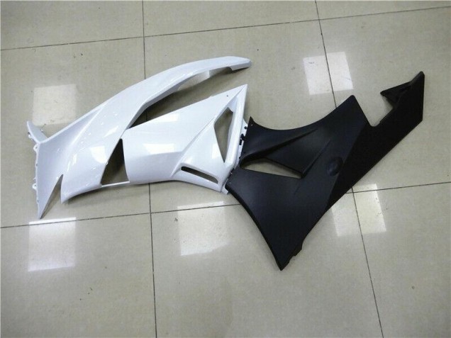 Weiß 09-12 Kawasaki ZX6R Motorrad Verkleidung Weiß 09-12 Kawasaki ZX6R Motorrad Verkleidung