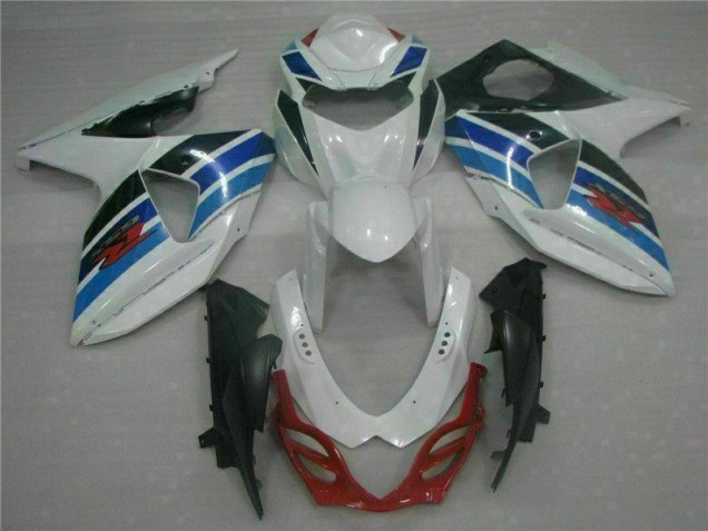 Weiß 09-16 Suzuki GSXR 1000 Motorrad Verkleidung Weiß 09-16 Suzuki GSXR 1000 Motorrad Verkleidung