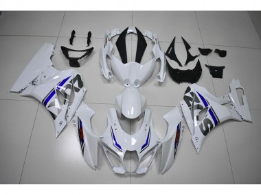 Weiß 17-21 Suzuki GSXR 1000 Motorrad Verkleidungen