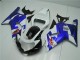 Weiß Blau 01-03 Suzuki GSXR 600/750 Motorrad Verkleidung