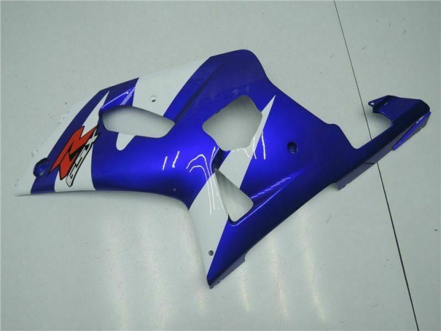 Weiß Blau 01-03 Suzuki GSXR 600/750 Motorrad Verkleidung