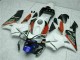 Weiß Blau 03-04 Honda CBR600RR Motorrad Verkleidung Weiß Blau 03-04 Honda CBR600RR Motorrad Verkleidung