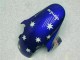 Weiß Blau 03-04 Honda CBR600RR Motorrad Verkleidung Weiß Blau 03-04 Honda CBR600RR Motorrad Verkleidung