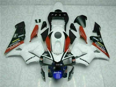Weiß Blau 03-04 Honda CBR600RR Motorrad Verkleidung