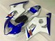 Weiß Blau 03-04 Suzuki GSXR 1000 Motorrad Verkleidung Weiß Blau 03-04 Suzuki GSXR 1000 Motorrad Verkleidung