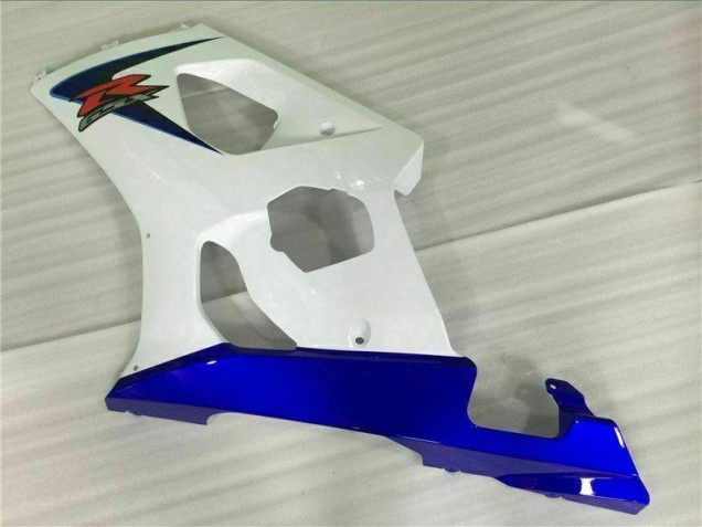 Weiß Blau 03-04 Suzuki GSXR 1000 Motorrad Verkleidung Weiß Blau 03-04 Suzuki GSXR 1000 Motorrad Verkleidung