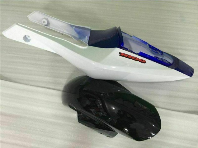 Weiß Blau 03-04 Suzuki GSXR 1000 Motorrad Verkleidung Weiß Blau 03-04 Suzuki GSXR 1000 Motorrad Verkleidung