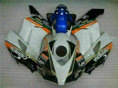 Weiß Blau 04-05 Honda CBR1000RR Motorrad Verkleidung