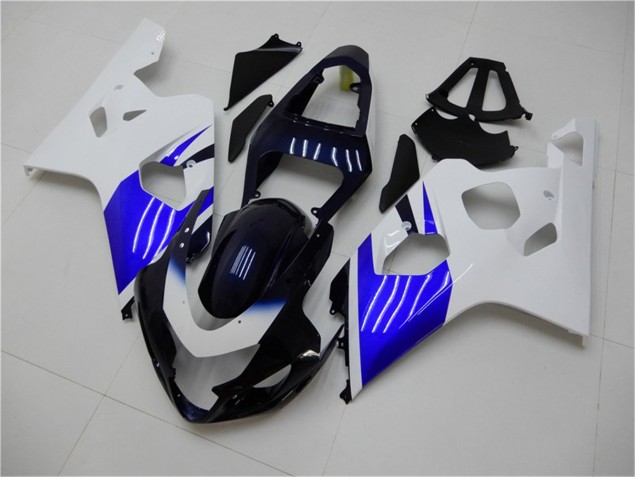 Weiß Blau 04-05 Suzuki GSXR 600/750 Motorrad Verkleidung Weiß Blau 04-05 Suzuki GSXR 600/750 Motorrad Verkleidung