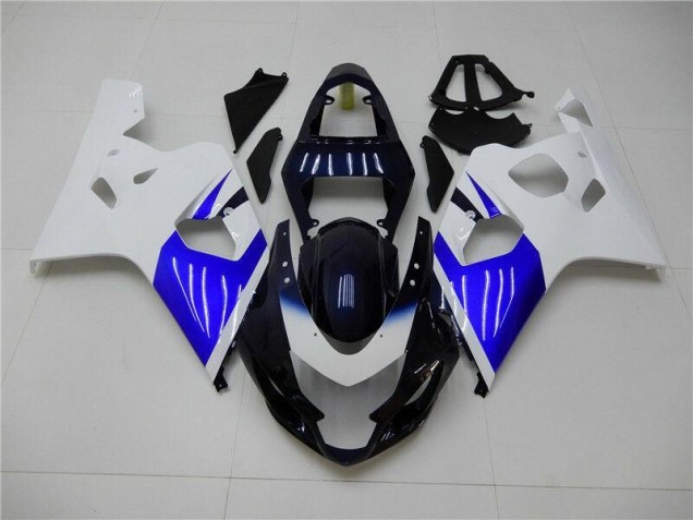 Weiß Blau 04-05 Suzuki GSXR 600/750 Motorrad Verkleidung Weiß Blau 04-05 Suzuki GSXR 600/750 Motorrad Verkleidung