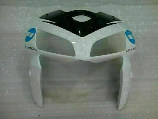Weiß Blau 05-06 Honda CBR600RR Motorrad Verkleidung Weiß Blau 05-06 Honda CBR600RR Motorrad Verkleidung