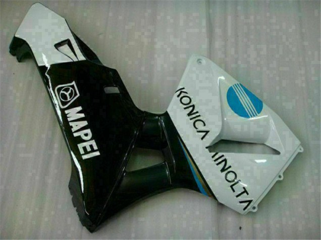 Weiß Blau 05-06 Honda CBR600RR Motorrad Verkleidung Weiß Blau 05-06 Honda CBR600RR Motorrad Verkleidung