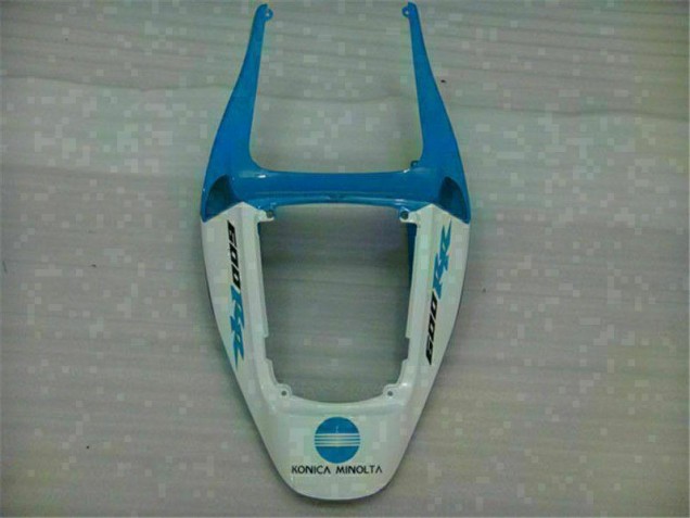 Weiß Blau 05-06 Honda CBR600RR Motorrad Verkleidung Weiß Blau 05-06 Honda CBR600RR Motorrad Verkleidung