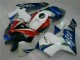 Weiß Blau 05-06 Honda CBR600RR Motorrad Verkleidungen Weiß Blau 05-06 Honda CBR600RR Motorrad Verkleidungen