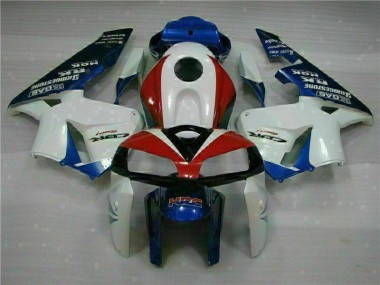 Weiß Blau 05-06 Honda CBR600RR Motorrad Verkleidungen