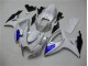 Weiß Blau 06-07 Suzuki GSXR 600/750 Motorrad Verkleidungen Weiß Blau 06-07 Suzuki GSXR 600/750 Motorrad Verkleidungen