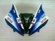 Weiß Blau 06-07 Yamaha YZF R6 Motorrad Verkleidung Weiß Blau 06-07 Yamaha YZF R6 Motorrad Verkleidung
