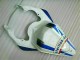 Weiß Blau 06-07 Yamaha YZF R6 Motorrad Verkleidung Weiß Blau 06-07 Yamaha YZF R6 Motorrad Verkleidung