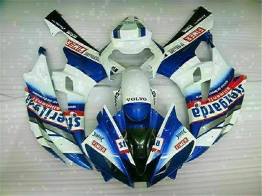 Weiß Blau 06-07 Yamaha YZF R6 Motorrad Verkleidung
