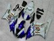 Weiß Blau 06-07 Yamaha YZF R6 Motorrad Verkleidungen Weiß Blau 06-07 Yamaha YZF R6 Motorrad Verkleidungen