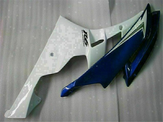 Weiß Blau 06-07 Yamaha YZF R6 Motorrad Vollverkleidung Weiß Blau 06-07 Yamaha YZF R6 Motorrad Vollverkleidung