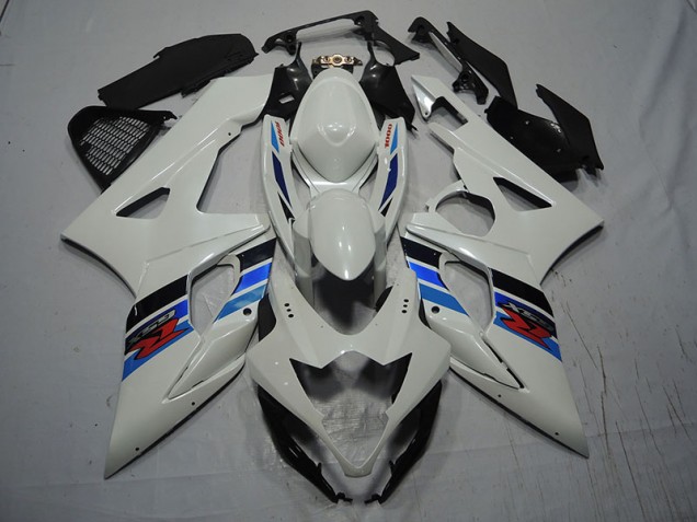 Weiß Blau 07-08 Suzuki GSXR 1000 Motorrad Verkleidungen Weiß Blau 07-08 Suzuki GSXR 1000 Motorrad Verkleidungen