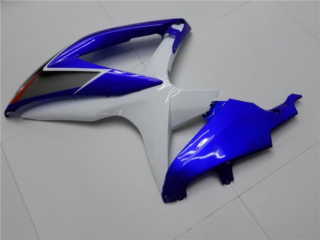 Weiß Blau 08-10 Suzuki GSXR 600/750 Motorrad Verkleidung