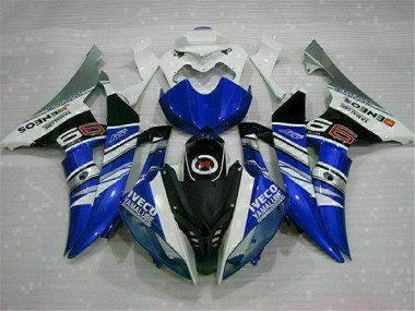 Weiß Blau 08-16 Yamaha YZF R6 Motorrad Verkleidung