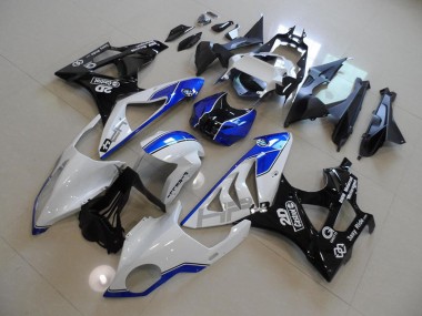 Weiß Blau 09-14 BMW S1000RR Motorrad Verkleidungen