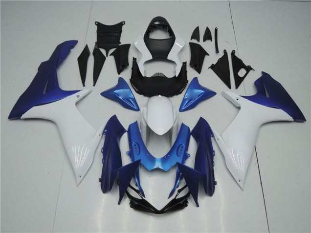 Weiß Blau 11-21 Suzuki GSXR 600/750 Motorrad Verkleidung Weiß Blau 11-21 Suzuki GSXR 600/750 Motorrad Verkleidung