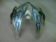 Weiß Blau Flamme 05-06 Honda CBR600RR Motorrad Verkleidung Weiß Blau Flamme 05-06 Honda CBR600RR Motorrad Verkleidung