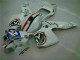 Weiß Blau R 2 03-04 Honda CBR600RR Motorrad Verkleidung Weiß Blau R 2 03-04 Honda CBR600RR Motorrad Verkleidung
