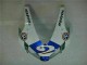 Weiß Blau R 2 03-04 Honda CBR600RR Motorrad Verkleidung Weiß Blau R 2 03-04 Honda CBR600RR Motorrad Verkleidung