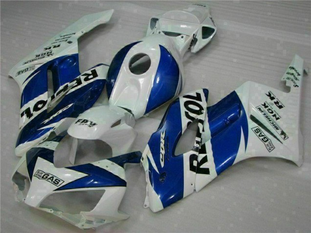 Weiß Blau Repsol 04-05 Honda CBR1000RR Motorrad Verkleidung Weiß Blau Repsol 04-05 Honda CBR1000RR Motorrad Verkleidung