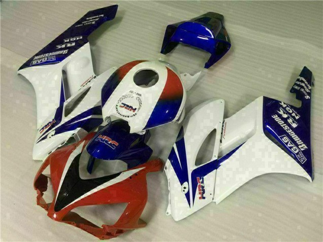 Weiß Blau Rot 04-05 Honda CBR1000RR Motorrad Verkleidung Weiß Blau Rot 04-05 Honda CBR1000RR Motorrad Verkleidung