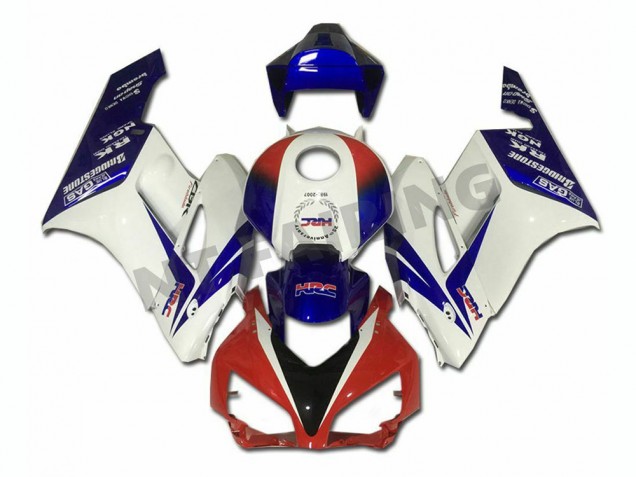 Weiß Blau Rot 04-05 Honda CBR1000RR Motorrad Verkleidung Weiß Blau Rot 04-05 Honda CBR1000RR Motorrad Verkleidung