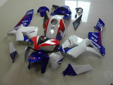 Weiß Blau Rot HRC 05-06 Honda CBR600RR Motorrad Verkleidung
