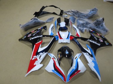 Weiß Blau Rot Schwarz 19-21 BMW S1000RR Motorrad Verkleidung