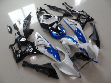 Weiß Blau Schwarz 09-14 BMW S1000RR Motorrad Verkleidung