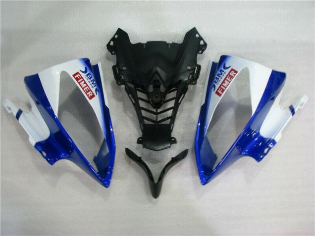 Weiß Blau Sterilgarda Volvo 08-16 Yamaha YZF R6 Motorrad Verkleidung Weiß Blau Sterilgarda Volvo 08-16 Yamaha YZF R6 Motorrad Verkleidung