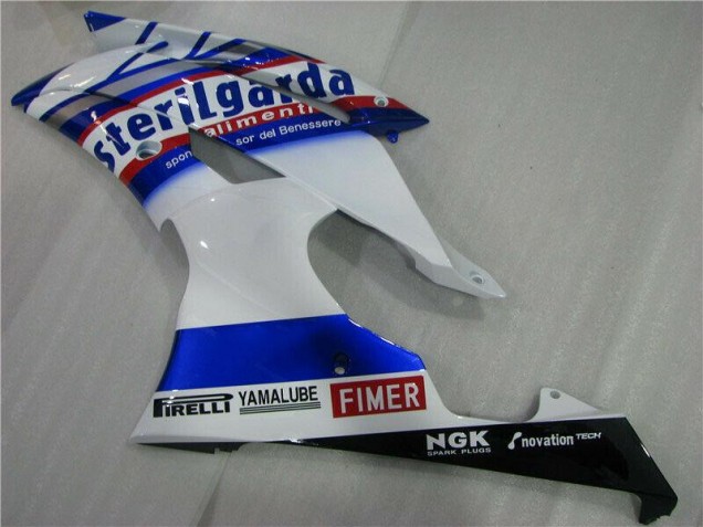 Weiß Blau Sterilgarda Volvo 08-16 Yamaha YZF R6 Motorrad Verkleidung Weiß Blau Sterilgarda Volvo 08-16 Yamaha YZF R6 Motorrad Verkleidung