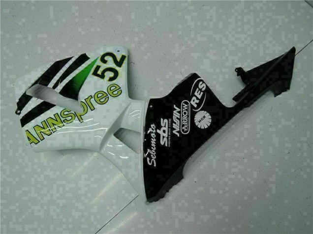 Weiß Gelb Grün 52 05-06 Honda CBR600RR Motorrad Verkleidung Weiß Gelb Grün 52 05-06 Honda CBR600RR Motorrad Verkleidung