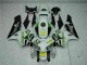 Weiß Gelb Grün 52 05-06 Honda CBR600RR Motorrad Verkleidung Weiß Gelb Grün 52 05-06 Honda CBR600RR Motorrad Verkleidung