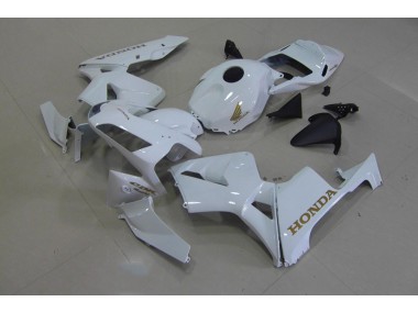 Weiß Gold 03-04 Honda CBR600RR Motorrad Verkleidung