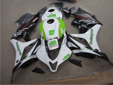 Weiß Grün Hannspree 04-05 Honda CBR1000RR Motorrad Verkleidung